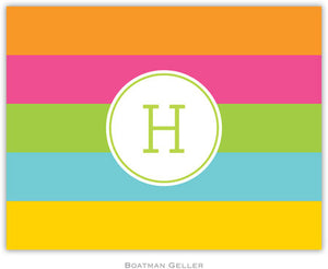 Bold Stripe Folded Notes (3 Colors)