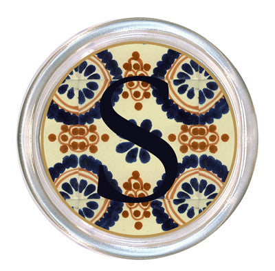 Monogrammed Madrid Coaster