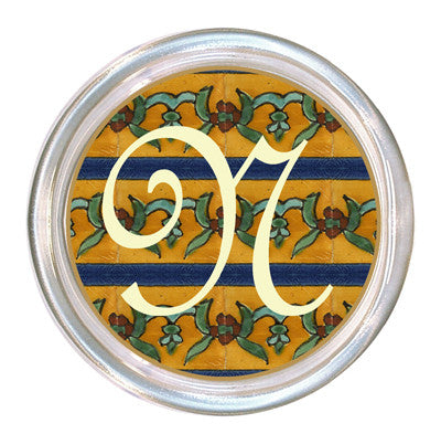 Monogrammed Monterrey Coaster