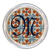 Monogrammed Oaxaca Coaster