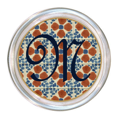 Monogrammed Oaxaca Coaster