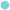 Monogrammed Turquoise Provencial Coaster