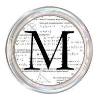 Monogrammed Algebra Coaster