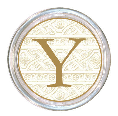 Monogrammed Architectural Coaster