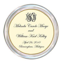 Classic Creme Wedding Coaster
