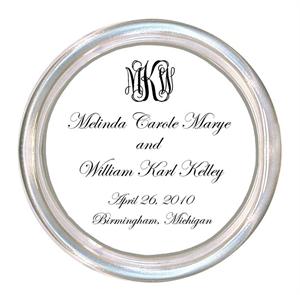 Classic Wedding Coaster
