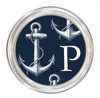 Vintage Anchor Navy Coaster
