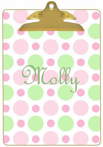 Personalized Bubble Gum Clipboard