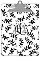 Black & White Berry Clipboard
