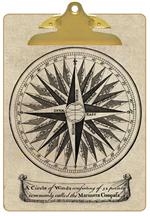Mariner's Compass Clipboard