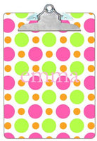 Personalized Bubble Gum Lip Gloss Clipboard
