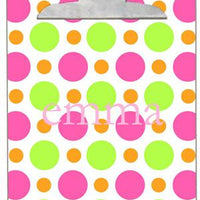 Personalized Bubble Gum Lip Gloss Clipboard