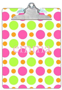 Personalized Bubble Gum Lip Gloss Clipboard