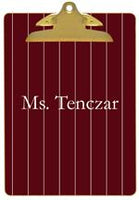 Red Strip Clipboard

