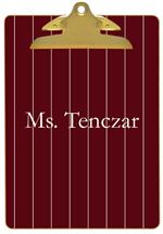 Red Strip Clipboard