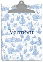 Ski Toile Clipboard
