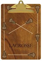 Lacrosse Sticks Clipboard