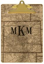 Colorado Antique Map Clipboard