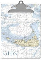 Nantucket Nautical Chart Clipboard

