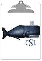 Vintage Whale Clipboard
