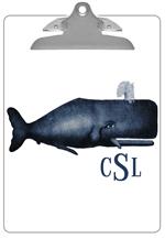 Vintage Whale Clipboard