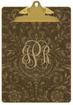 Damask Clipboard