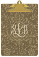 Damask Clipboard
