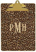 Leopard Print Clipboard
