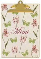 Tulips & Butterflies Clipboard
