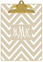 Chevron Pastel Clipboard