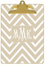 Chevron Pastel Clipboard