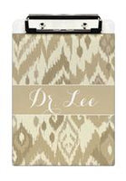 Tan Ikat Clipboard
