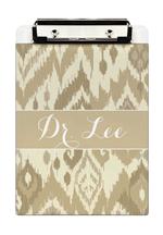 Tan Ikat Clipboard