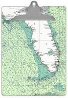 Florida Nautical Chart Clipboard