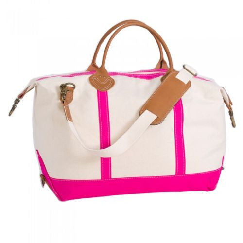 Personalized Pink Weekender