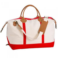 Personalized Red Weekender
