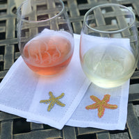 Haute Home Starfish Cocktail Napkins