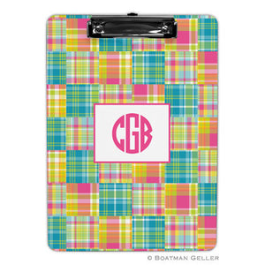 Madras Patch Bright Clipboard
