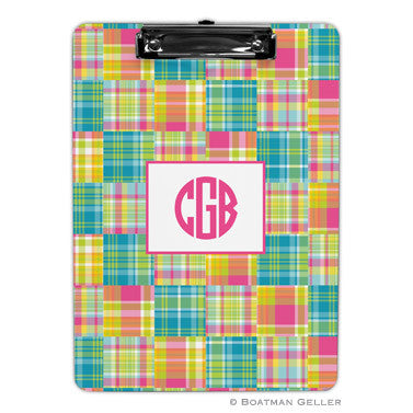 Madras Patch Bright Clipboard