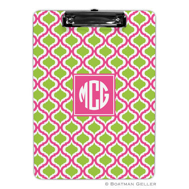 Kate Tangerine & Raspberry Clipboard