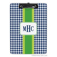 Alex Houndstooth Navy Clipboard