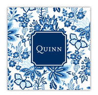 Classic Floral Blue Coaster
