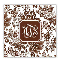 Classic Floral Blue Coaster