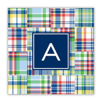 Madras Patch Blue Coaster

