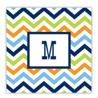 Chevron Multi-Color Coaster