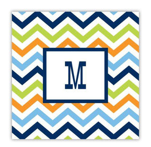 Chevron Multi-Color Coaster