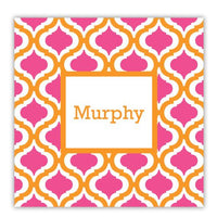 Kate Tangerine and Raspberry Coaster