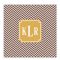 Herringbone Chocolate Coaster