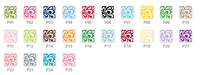 Chloe Bag Tags Set (25 Colors)
