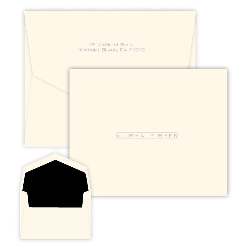 Cove Note - Embossed
